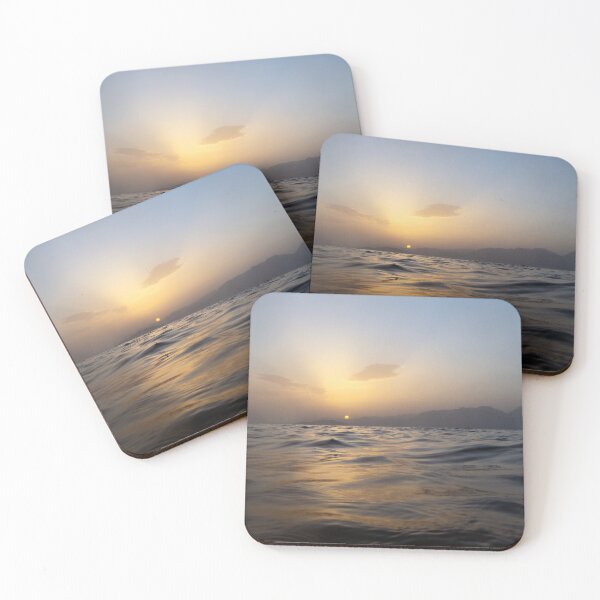 Item preview, Sun Rising over Sitia Peninsula and Mediterranean Sea designed and sold by Kasia Design.