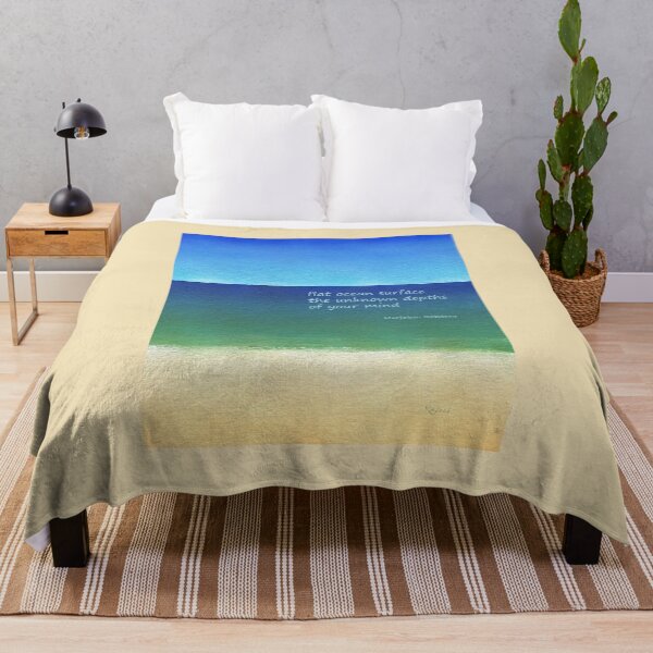 Item preview, The unknown depths of your mind haiku designed and sold by KarenKaspar.