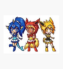 Gen 1 Eeveelution Squad Photographic Print