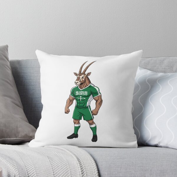 Item preview, Majestic Saudi Arabian Oryx Football Mascot 2026 designed and sold by ArtByKatti.