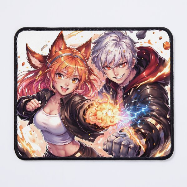 Item preview, Anime Energy Duo Action designed and sold by Amr Siam.