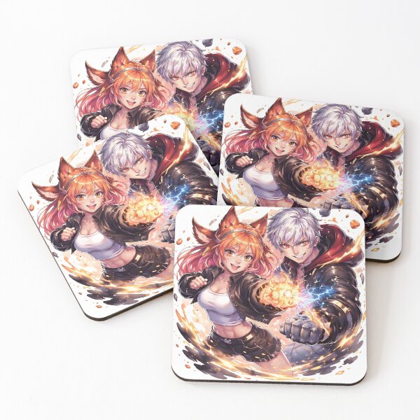 Item preview, Anime Energy Duo Action designed and sold by Amr Siam.