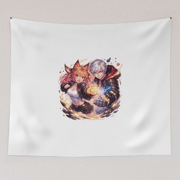 Item preview, Anime Energy Duo Action designed and sold by Amr Siam.