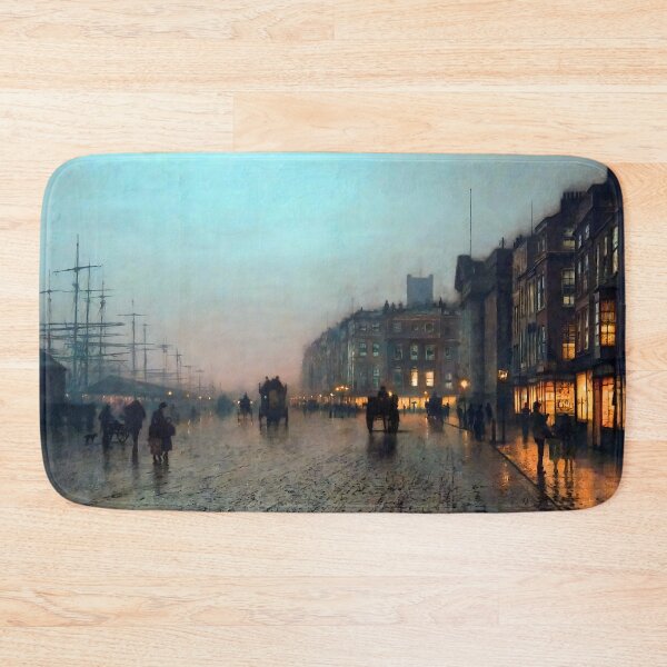 Item preview, Liverpool Docks from Wapping - John Atkinson Grimshaw designed and sold by Jon-Baran.