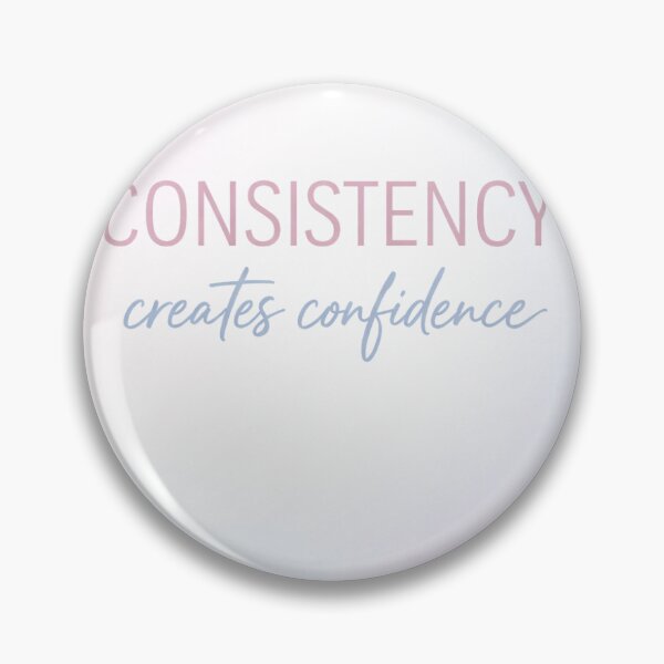Item preview, MOTIVATIONAL ART, CONSISTENCY  CREATES CONFIDENCE designed and sold by GentleCanva.