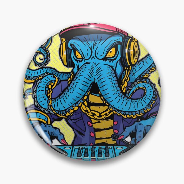 Item preview, "Tentacles on the Tables" - DJ Octopus designed and sold by Grizzlysales.