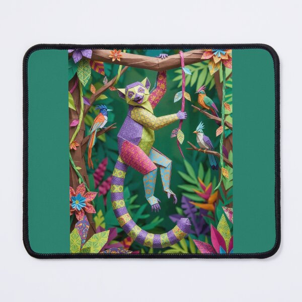 Item preview, Origami Lemur in the Origami Forest designed and sold by Tridentulus.
