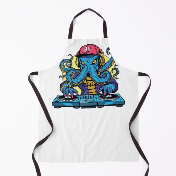 Item preview, "Tentacles on the Tables" - DJ Octopus designed and sold by Grizzlysales.