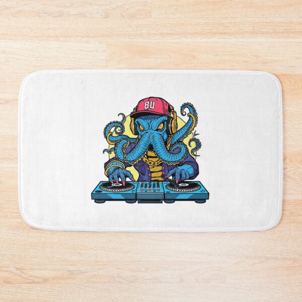 Item preview, "Tentacles on the Tables" - DJ Octopus designed and sold by Grizzlysales.