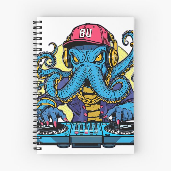 Item preview, "Tentacles on the Tables" - DJ Octopus designed and sold by Grizzlysales.