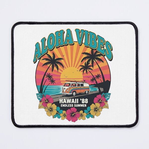 Artikelvorschau, Aloha Vibes – Hawaii '88 Endloser Sommer entworfen und verkauft von Lawrence's Cyber Sketch Shop.