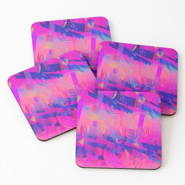 Item preview, Neon color rose pattern designed and sold by JeniSeny.
