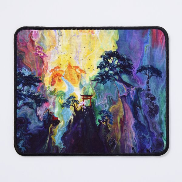 Item preview, The Journey to the Temple in the Colorful Mountains designed and sold by BreezyZen.