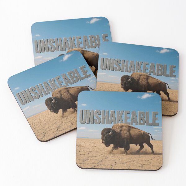 Item preview, UNSHAKEABLE - Bison Spirit - Strength Art designed and sold by Urban-InkStudio.