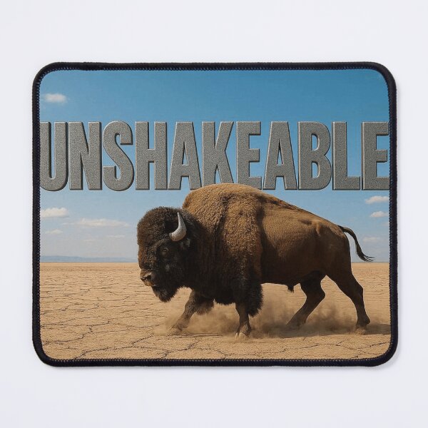 Item preview, UNSHAKEABLE - Bison Spirit - Strength Art designed and sold by Urban-InkStudio.