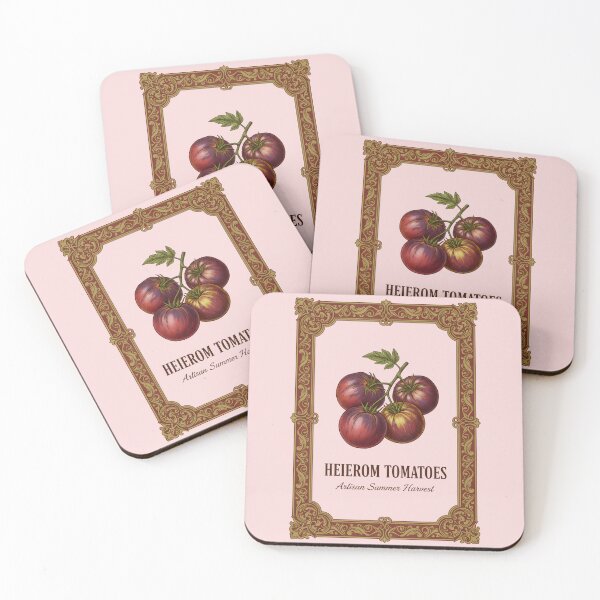 Item preview, Vintage Heirloom Tomatoes – Artisan Summer Harvest Illustration designed and sold by novapixel25100.