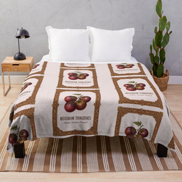 Item preview, Vintage Heirloom Tomatoes – Artisan Summer Harvest Illustration designed and sold by novapixel25100.