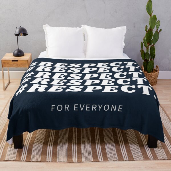 Item preview, Respect For Everyone Social Justice Hashtag Typography designed and sold by DesignsVault.