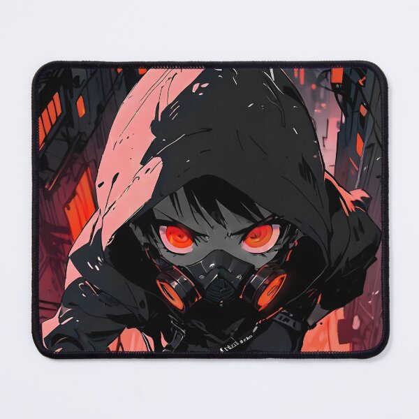 Item preview, ZERO: Monochrome High-Angle City Descent Action | Cute Cyberpunk Anime Girl designed and sold by Sytrics.