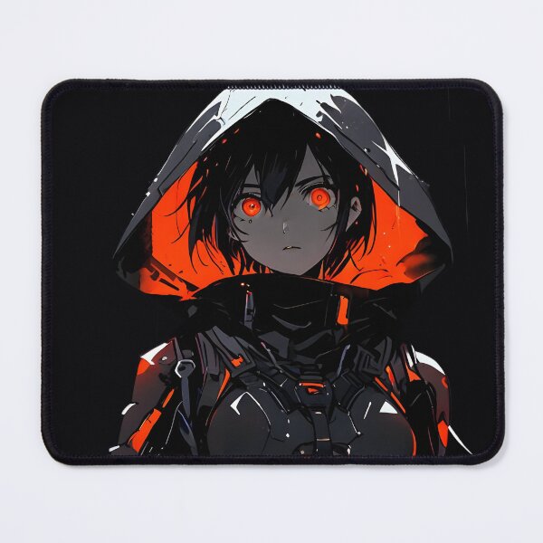 Item preview, ZERO: Monochrome Cybernetic Tactical Stealth Suit | Cute Cyberpunk Anime Girl designed and sold by Sytrics.