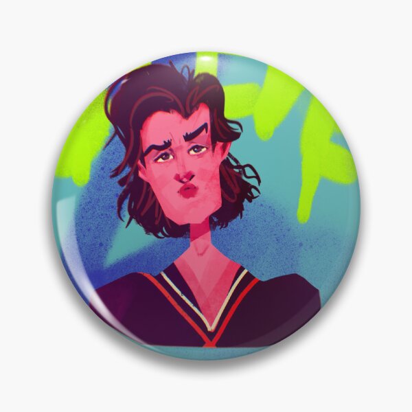 Item preview, Steve fan art digital illustration, 80s, retro designed and sold by Gelyane.