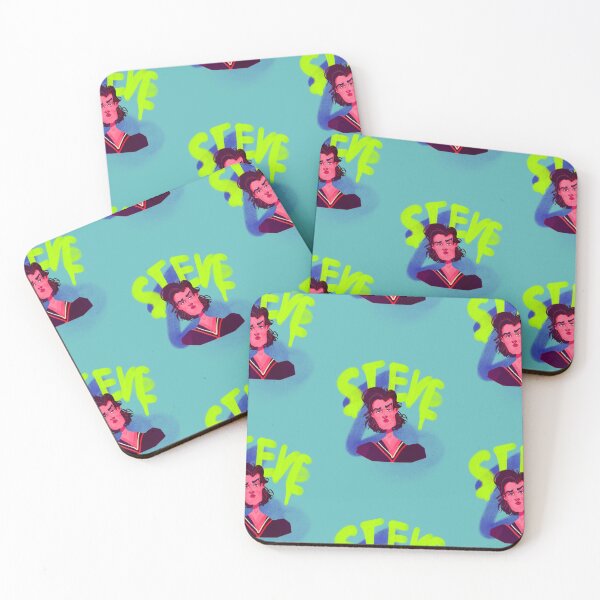 Item preview, Steve fan art digital illustration, 80s, retro designed and sold by Gelyane.