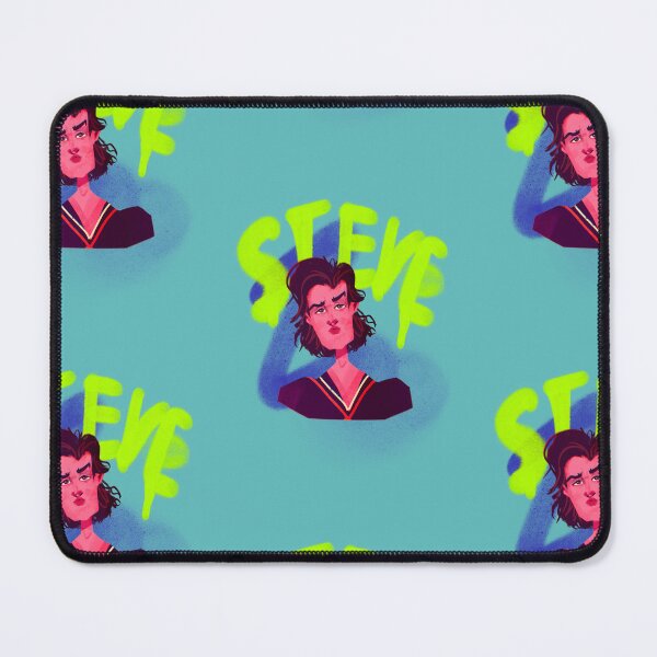 Item preview, Steve fan art digital illustration, 80s, retro designed and sold by Gelyane.