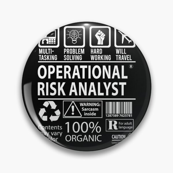 Item preview, Operational Risk Analyst designed and sold by Streanin.