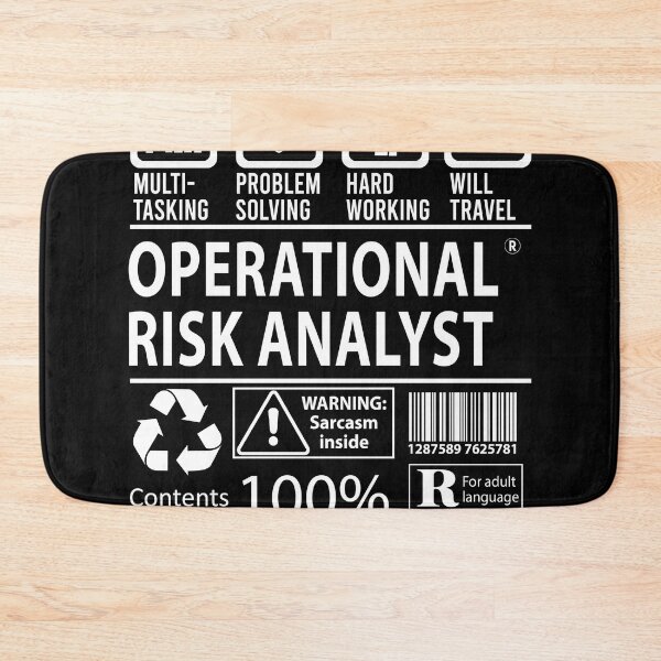 Item preview, Operational Risk Analyst designed and sold by Streanin.