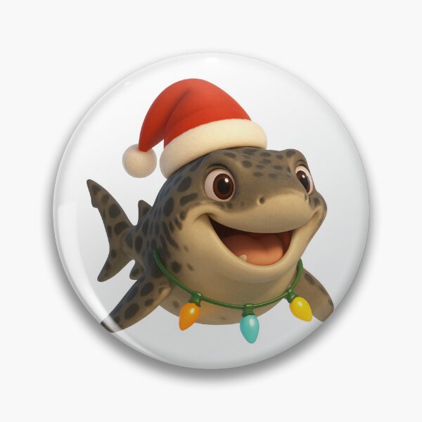 Item preview, Christmas Leopard Shark designed and sold by Sillytoe.