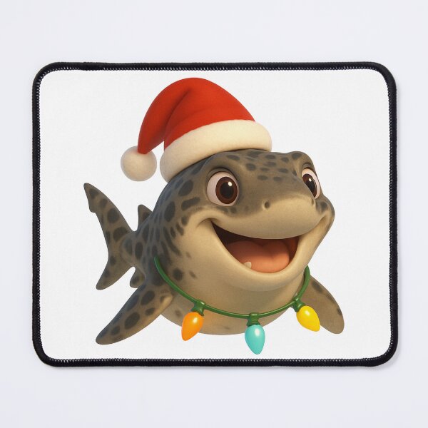 Item preview, Christmas Leopard Shark designed and sold by Sillytoe.