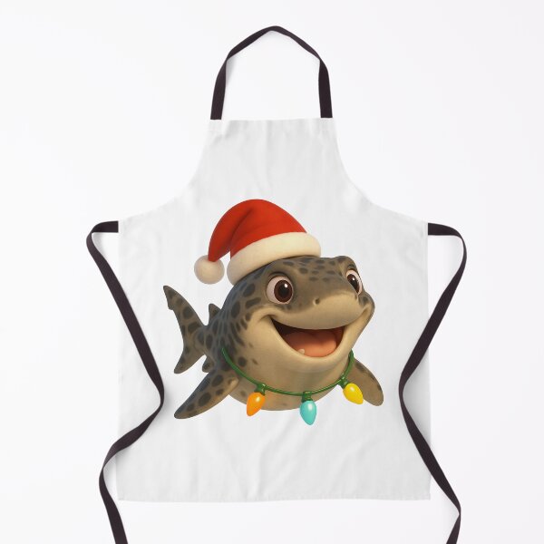 Item preview, Christmas Leopard Shark designed and sold by Sillytoe.