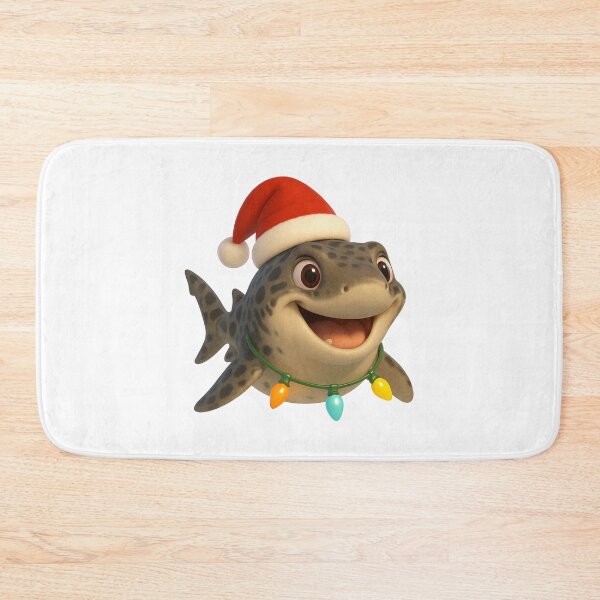 Item preview, Christmas Leopard Shark designed and sold by Sillytoe.