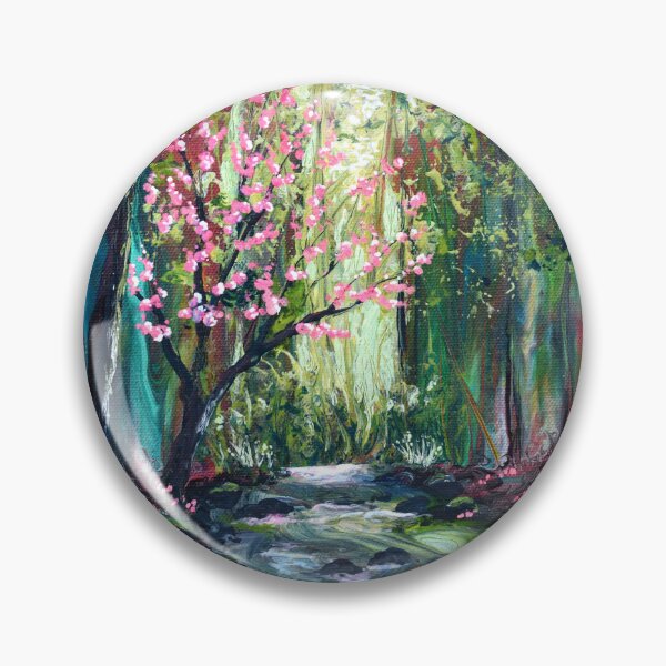 Item preview, Blossoming Tree by a Brook designed and sold by BreezyZen.