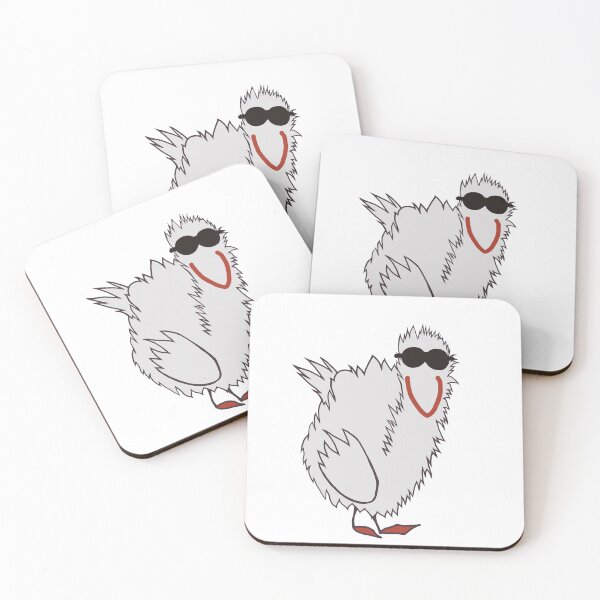 Item preview, Sunny cheerful goose in the style of a children's drawing designed and sold by VitSArt.