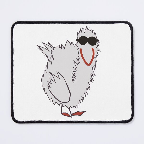 Item preview, Sunny cheerful goose in the style of a children's drawing designed and sold by VitSArt.