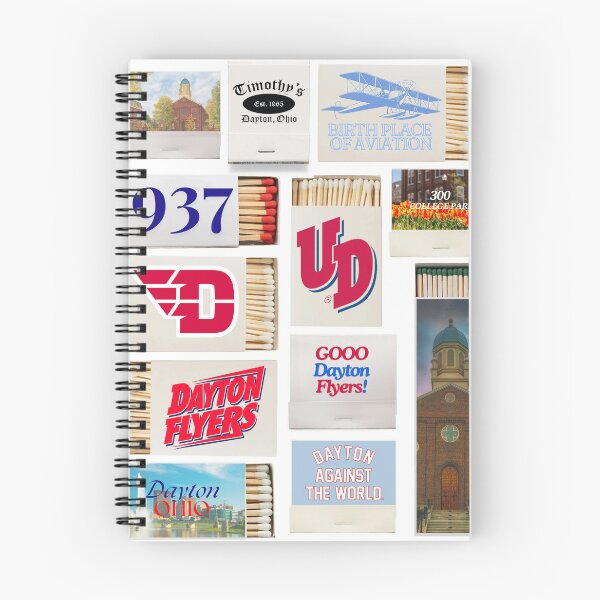 Item preview, University of Dayton Flyers Matchbook Art designed and sold by rrobinpark.