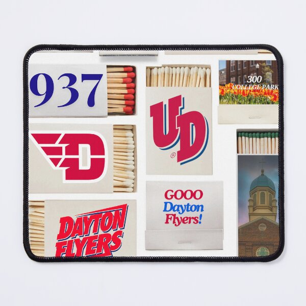 Item preview, University of Dayton Flyers Matchbook Art designed and sold by rrobinpark.