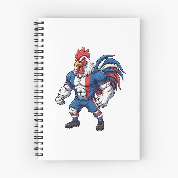 Item preview, Proud French Gallic Rooster Football Mascot 2026 designed and sold by ArtByKatti.