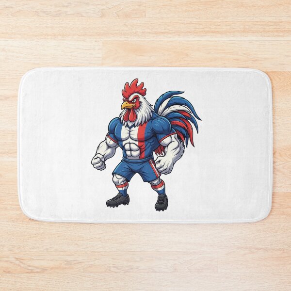 Item preview, Proud French Gallic Rooster Football Mascot 2026 designed and sold by ArtByKatti.