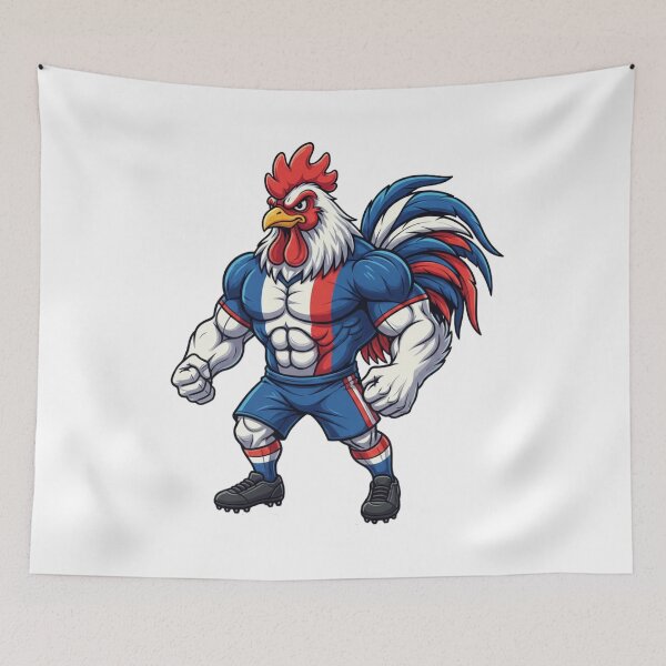 Item preview, Proud French Gallic Rooster Football Mascot 2026 designed and sold by ArtByKatti.