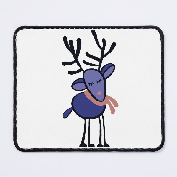 Item preview, Cute hand drawn Santa's Reindeer designed and sold by VitSArt.