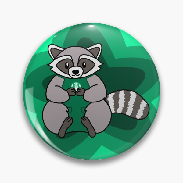 Item preview, Barista Raccoon designed and sold by Madalyn Ladd.