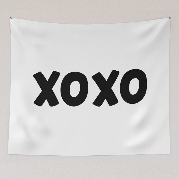 Item preview, XO XO, Hugs and Kisses Bold designed and sold by Memes N Lore .