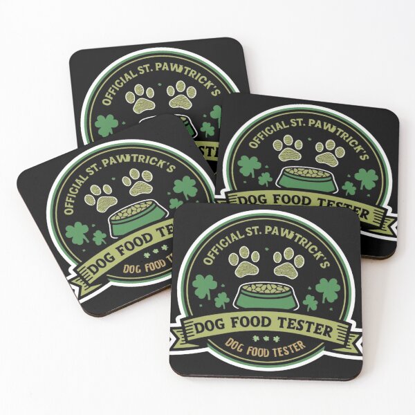 Item preview,  St-Patricks day dog food tester art designed and sold by YourTrendyTees.