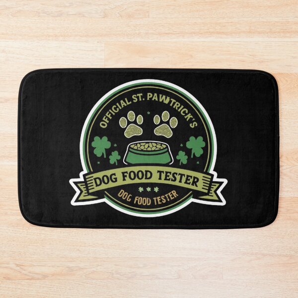 Item preview,  St-Patricks day dog food tester art designed and sold by YourTrendyTees.