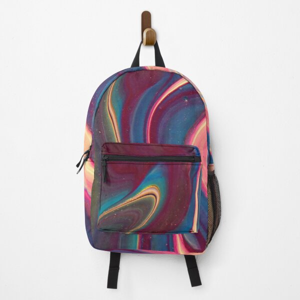 Item preview, Neon Marble Waves, Pink Teal Abstract Fluid Art designed and sold by Prayful.