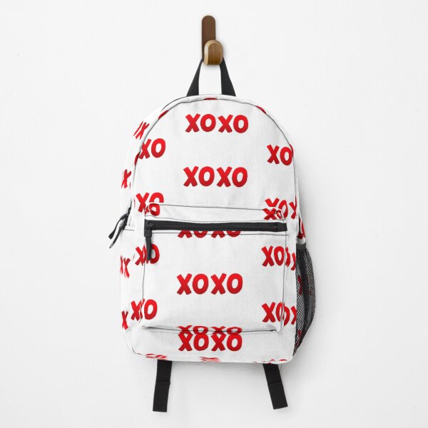 Item preview, XO XO, Red Hugs and Kisses Bold designed and sold by Memes N Lore .
