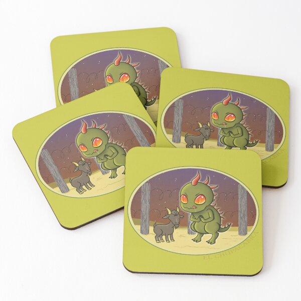 Item preview, Chibi Cryptids - Chupacabra designed and sold by ChuChuChurippu.