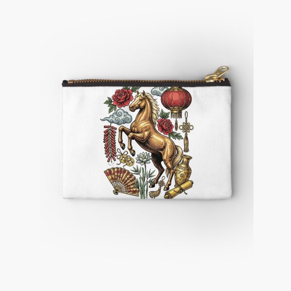 Item preview, Golden Horse of Wealth - 2026 Lunar New Year Art designed and sold by DigitalGlade.